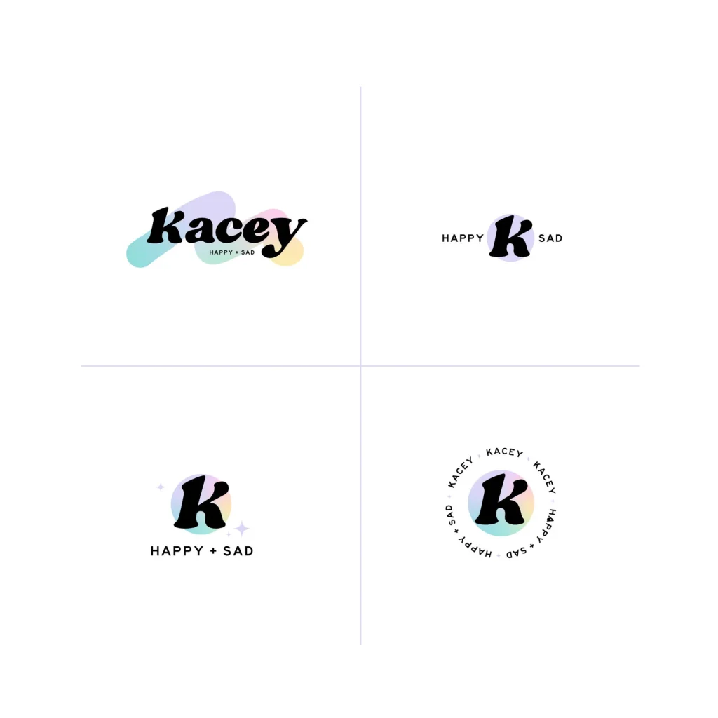 Kacey Semi Custom Brand Suite Logos